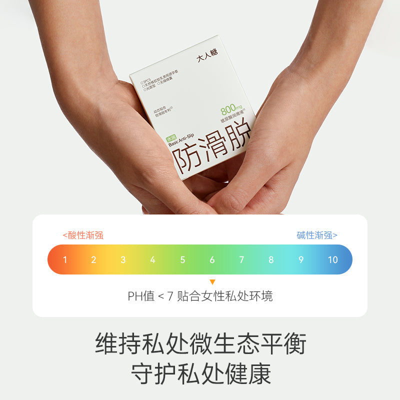 大人糖·防滑脱安全套 1200mg玻尿酸 奢润款