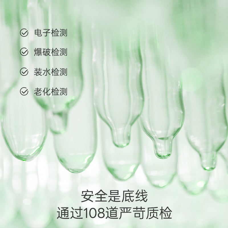 大人糖·防滑脱安全套 1200mg玻尿酸 奢润款
